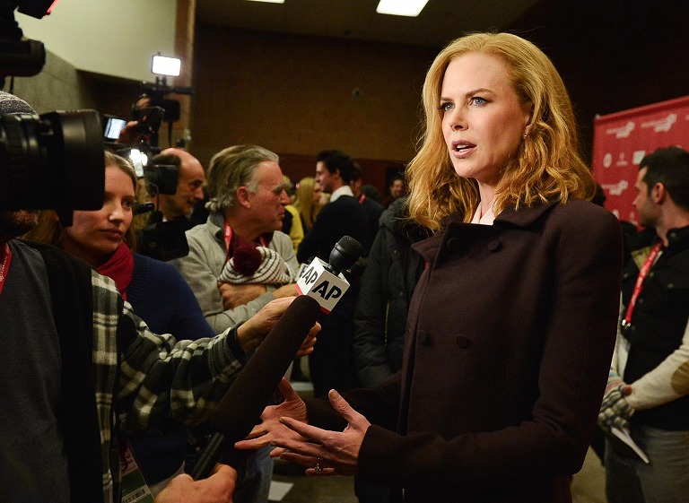 女星 Nicole Kidman 出席电影《Stoker》首映礼
