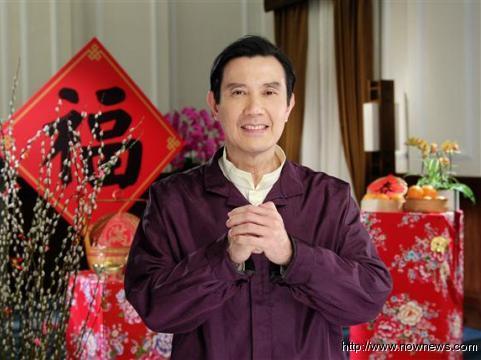 總統馬英九在春節期間的活動照樣滿檔，