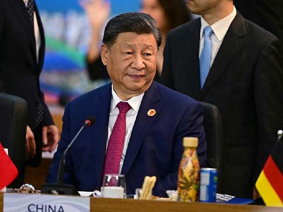 1731979464306038017.jpg 習近平在二十國集團領導人峰會第一階段會議,發表關於抗擊饑餓與貧困議題的講話。(法新社)-1024x768.jpg