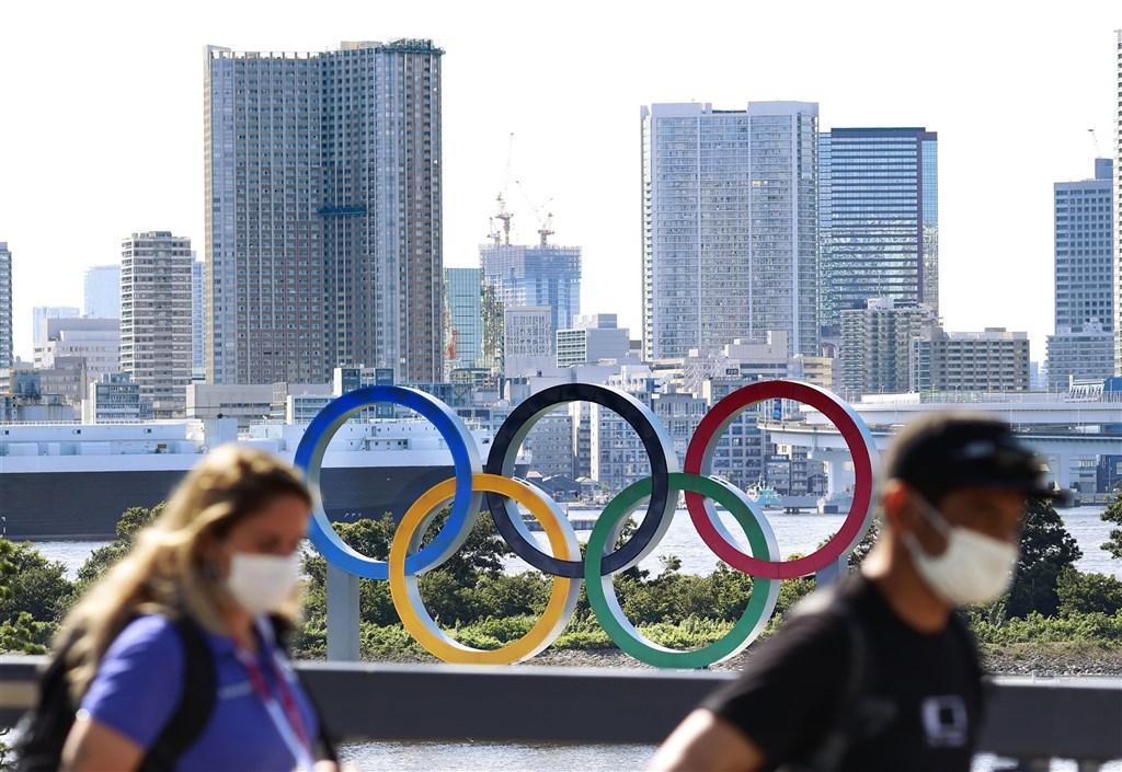 東奧開幕日進入最後倒數階段,來自海外的各國代表團選手相繼確診。(共同社).jpg 東奧開幕日進入最後倒數階段,來自海外的各國代表團選手相繼確診。(共同社).jpg