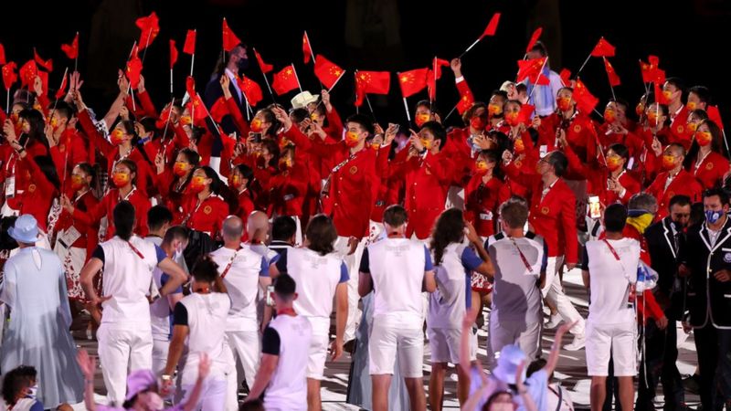 中国派出奥运境外参赛人数最多的代表团。.jpg 中国派出奥运境外参赛人数最多的代表团。.jpg