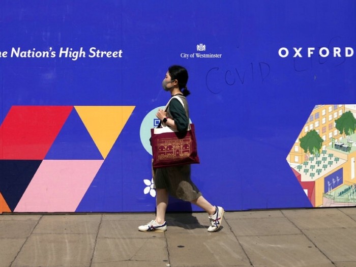 英國周四新增36572宗新型冠狀病毒確診個案。(美聯社資料圖片).jpg 英國周四新增36572宗新型冠狀病毒確診個案。(美聯社資料圖片).jpg