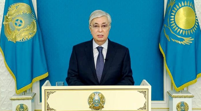 哈萨克斯坦总统托卡耶夫:我下令可以无预警开枪.jpg 哈萨克斯坦总统托卡耶夫:我下令可以无预警开枪.jpg