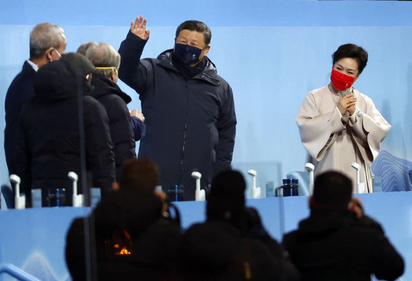 習近平出席北京冬奧開幕典禮。.jpg 習近平出席北京冬奧開幕典禮。.jpg