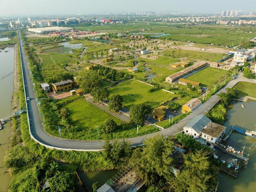 图一:南沙渔舟唱晚新乡村示范带一角.jpg 图一:南沙渔舟唱晚新乡村示范带一角.jpg