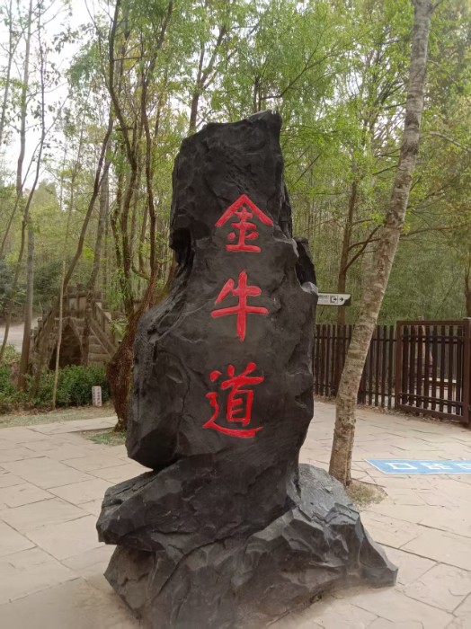 秦蜀道上的金牛道,是古代茶马古道的重要线路之一 王长华 摄.jpg 秦蜀道上的金牛道,是古代茶马古道的重要线路之一 王长华 摄.jpg